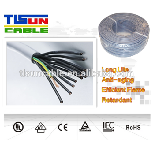 YSL11Y-JZ PUR flexible cable for instance control equipment in machinery